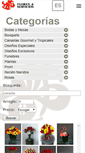 Mobile Screenshot of floresyservicios.com